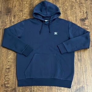 Adidas Men's Dark Blue Hoodie & Pants Set